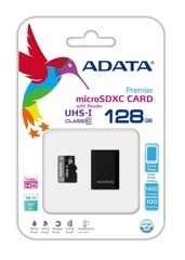 Карта памяти A-data microSDXC Card 128GB Class10